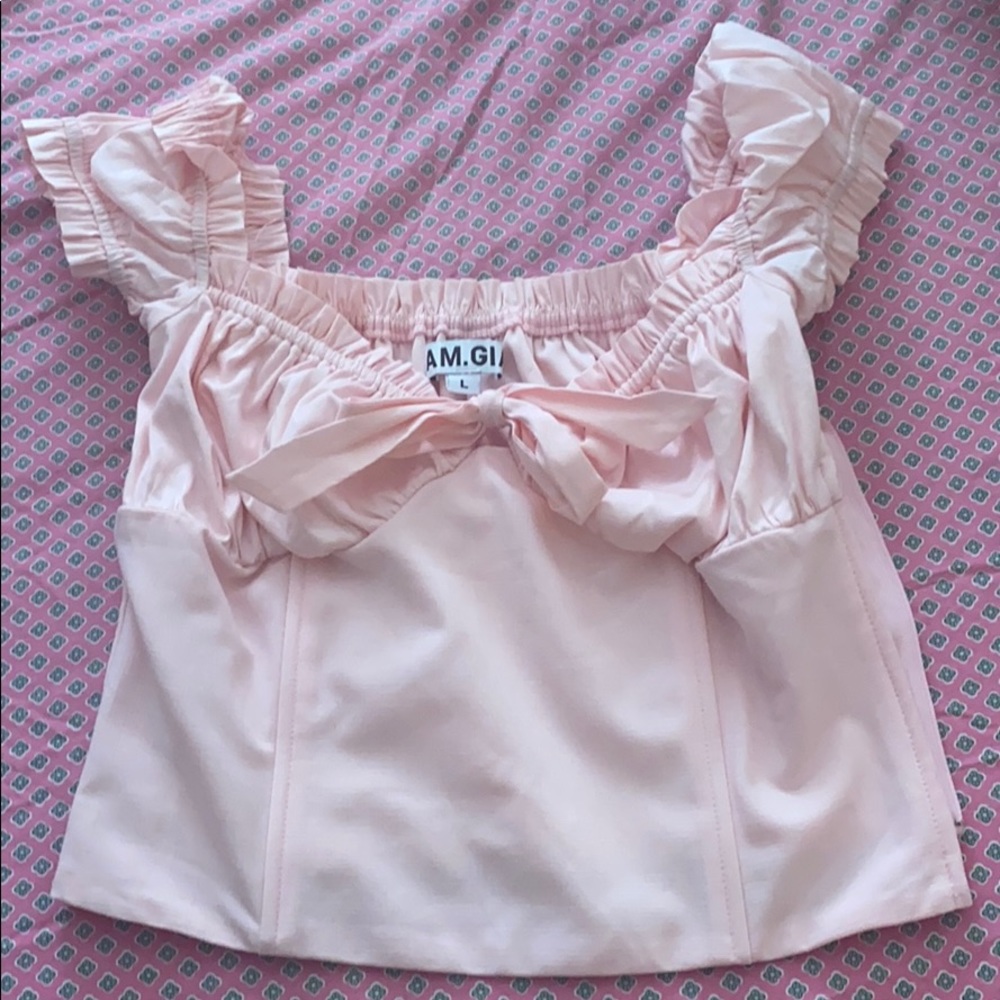 I am Gia pink corset too